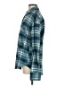 Free People Plaid Teal Long Sleeve Button-Down Shirt Size XS - photo 5