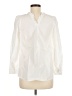 Thatcher 100% Cotton Ivory Long Sleeve Blouse Size M - photo 2