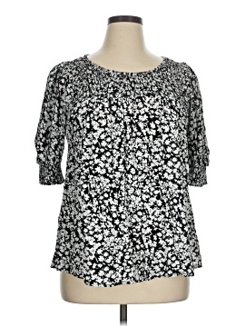 Terra & Sky 3/4 Sleeve Blouse