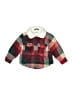 Old Navy 100% Polyester Plaid Red Jacket Size 2T - photo 1