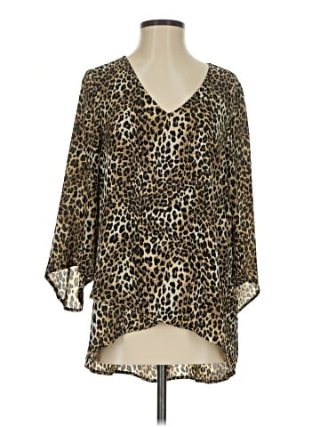Karen Kane 3/4 Sleeve Blouse (view 1)