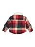 Old Navy 100% Polyester Plaid Red Jacket Size 2T - photo 2