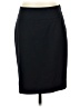 The Limited Solid Black Blue Casual Skirt Size 4 - photo 1