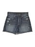 Express Blue Denim Shorts Size 0 - photo 1
