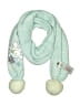 Disney 100% Acrylic Teal Blue Scarf One size - photo 1