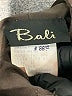 Bali 100% Polyester Brown Jacket Size 10 - photo 6