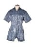 Assorted Brands Metallic Blue Romper Size XL - photo 1