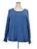 Unbranded Blue Pullover Sweater Size 5X - photo 1