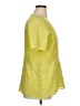 Unbranded Yellow Short Sleeve Blouse Size XL - photo 4