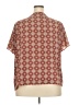 Emery Rose Brown Short Sleeve Blouse Size 3X - photo 2
