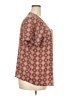 Emery Rose Brown Short Sleeve Blouse Size 3X - photo 4