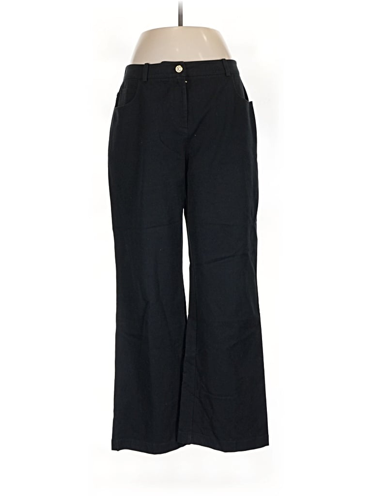 Pre-owned St John Dress Pants In Black