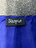 Utopia 100% Polyester Blue Sleeveless Blouse Size L - photo 7