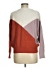 Sophie Rue Color Block Burgundy Pullover Sweater Size M - photo 2