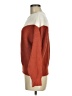 Sophie Rue Color Block Burgundy Pullover Sweater Size M - photo 5