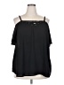 Torrid 100% Polyester Black Sleeveless Blouse Size 2X Plus (2) - photo 1
