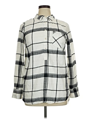 Merona Long Sleeve Button-Down Shirt (view 1)