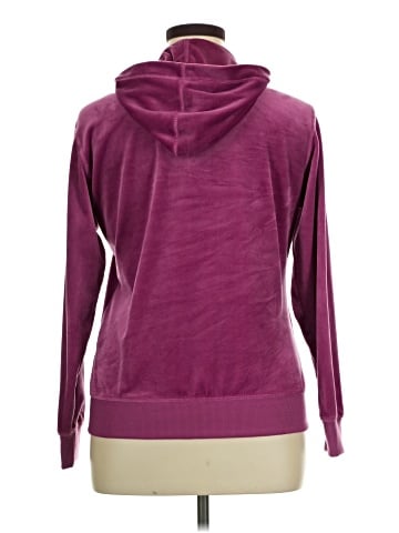 White Mark Zip Up Hoodie (view 2)