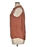H&M 100% Polyester Brown Button-Down Shirt Size 12 - photo 5