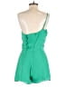 Naked Zebra 100% Polyester Solid Green Romper Size S - photo 2