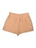 H&M Solid Tan Khaki Shorts Size 8 - photo 1