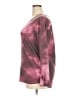 Misia Tie-dye Burgundy Pullover Sweater Size 2X - photo 5