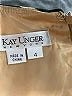 Kay Unger 100% Polyester Animal Print Brown Cocktail Dress Size 4 - photo 7