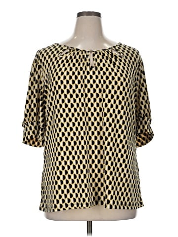NY Collection 3/4 Sleeve Blouse (view 1)
