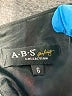 ABS Allen Schwartz 100% Polyester Black Cocktail Dress Size 6 - photo 7