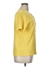 Studio Works Yellow Short Sleeve Top Size XL - photo 4