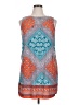 Speed Control 100% Polyester Paisley Blue Cocktail Dress Size XL - photo 1