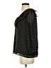 Ann Taylor LOFT 100% Polyester Black 3/4 Sleeve Blouse Size S - photo 5