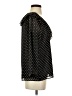 Ann Taylor LOFT 100% Polyester Black 3/4 Sleeve Blouse Size S - photo 4