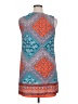 Speed Control 100% Polyester Paisley Blue Cocktail Dress Size XL - photo 2