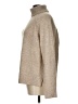 Eight Eight Eight Tan Turtleneck Sweater Size L - photo 5