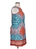 Speed Control 100% Polyester Paisley Blue Cocktail Dress Size XL - photo 4