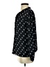 Ann Taylor LOFT 100% Polyester Polka Dots Black Long Sleeve Blouse Size S - photo 5