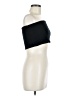 Topshop Black Sleeveless Top Size 6 - photo 4