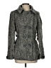Ci Sono 100% Polyester Tweed Gray Coat Size S - photo 1