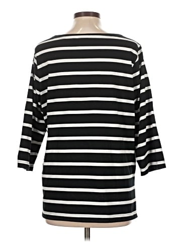 Bob Mackie 3/4 Sleeve T-Shirt (view 2)