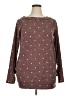 Bellamie Stars Brown Pullover Sweater Size XL - photo 1