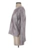 Bisou Bisou Metallic Silver Pullover Sweater Size S - photo 5