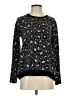 Alexander Jordan Animal Print Black Pullover Sweater Size S - photo 1