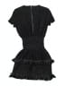 Unbranded Tweed Black Cocktail Dress Size XXS (estimated) - photo 2