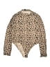 Love Animal Print Tan Bodysuit Size 3X - photo 1