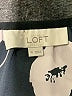 Ann Taylor LOFT 100% Polyester Floral Multi Color Black Long Sleeve Blouse Size XS - photo 7