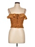 Timing 100% Polyester Brown Tube Top Size L - photo 1