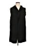 Cyrus Black Sleeveless Button-Down Shirt Size 1X - photo 1