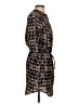 5/48 100% Polyester Print Brown Black Casual Dress Size XS - photo 4