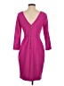 Donna Ricco 100% Polyester Solid Pink Cocktail Dress Size 2 - photo 2